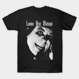 London After Midnight - Silent and Pre-Code Horror - Lon Chaney - Vampire T-Shirt